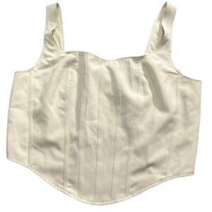 Sincerely Jules Cream Corset Crop Top